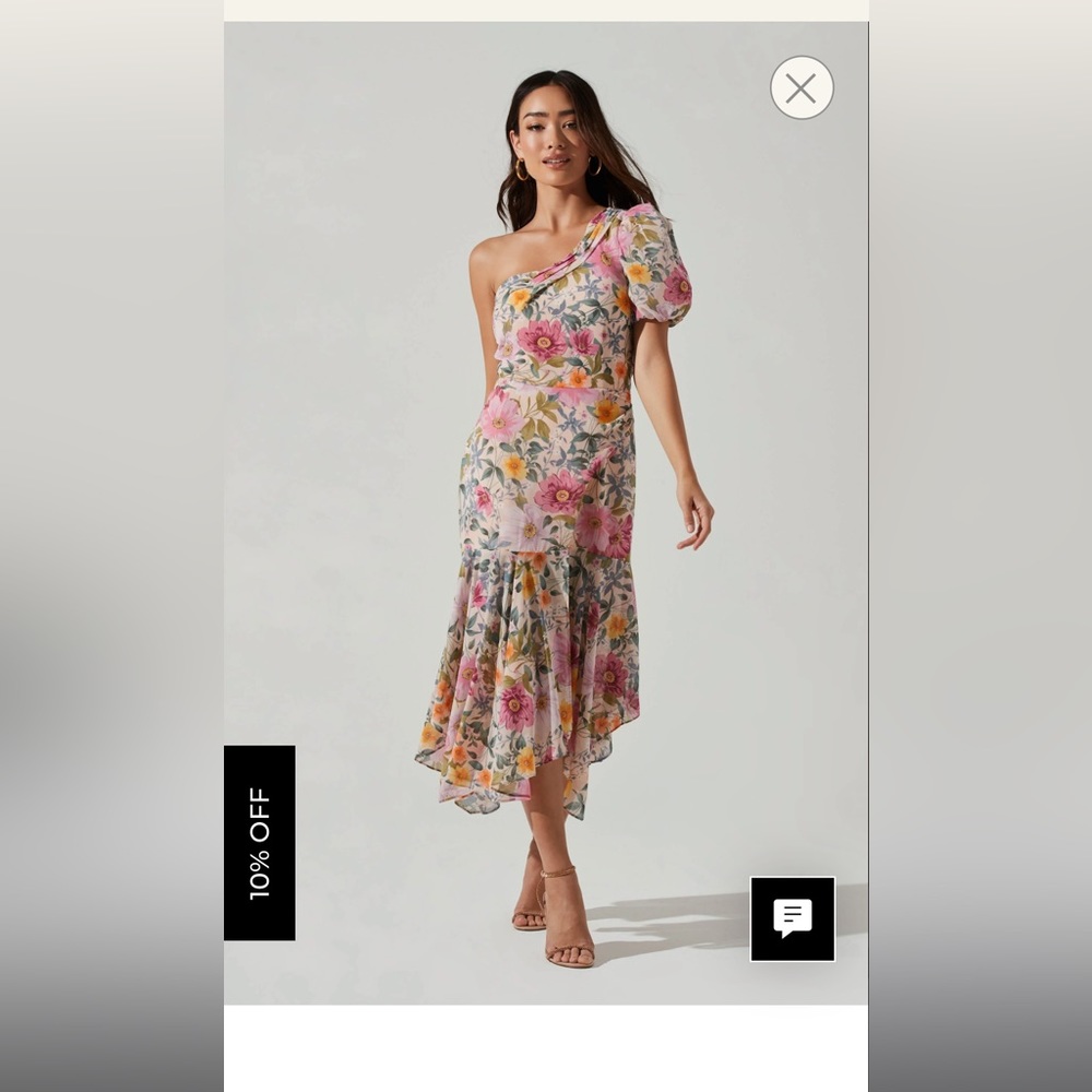 ASTR OFF SHOULDER DRESS